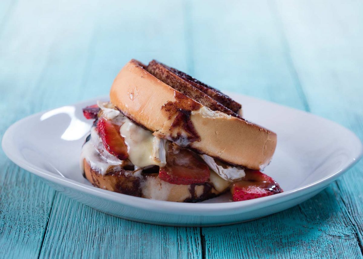 Waaaay-Over-The-Top Grilled Cheese